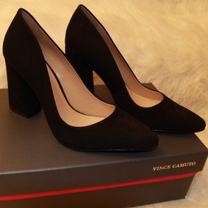 NEW Vince Camuto Suede Talise Nubuck Block